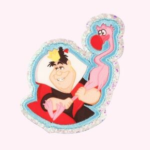 Stoney Clover Lane queen of hearts patch and sticker sheet